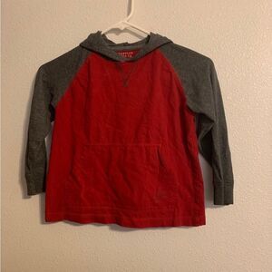 WRANGLER XS Red and Grey Hoodie